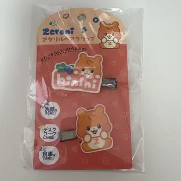 Zeroni 아크릴 헤어 클립 한빈 binini 비니니