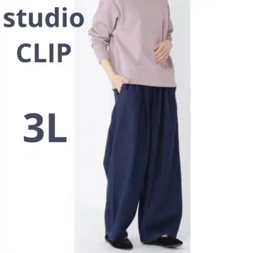 studio CLIP 데님 팬츠 서커스 팬츠 3L
