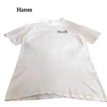 구제 Hanes 반팔 티셔츠 백 프린트 광고 90년대