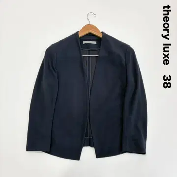 theory luxe 띠어리 럭스 노카라 스트레치 자켓 38