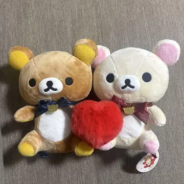 리락쿠마 봉제 인형 2개 세트