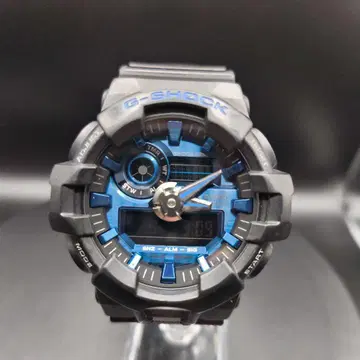G-SHOCK GA-710 시계 블루/블랙 작동품