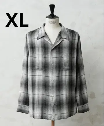 WAIPER x TOWN CRAFT 60's OMBRE SHIRTS XL