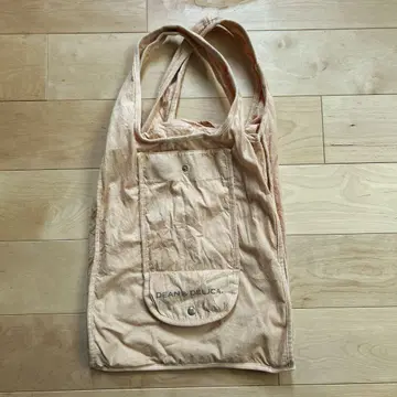 DEAN & DELUCA 토트백 에코백 자작나무 염색