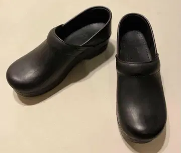 dansko 단스코 크로그 가죽 샌들 사보 블랙 37