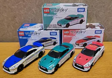 타카라토미 신카리온 GT-R 미니카 3대 세트
