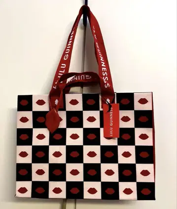 새상품 미사용 LULU GUINNESS 룰루 기네스 토트백