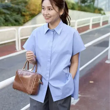 JOURNAL STANDARD(저널 스탠다드) 판초 와이드 셔츠