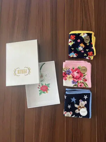 [미사용 새상품] 페일러 타월 손수건 4매 세트