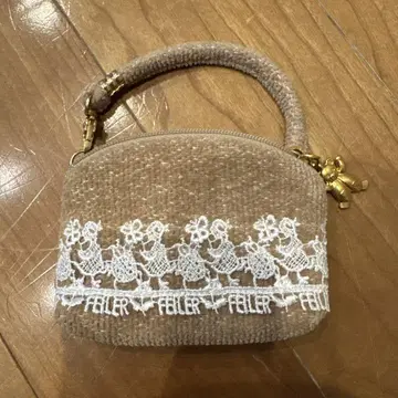 FEILER 하이지 치카자와 레이스 파우치 FEILER