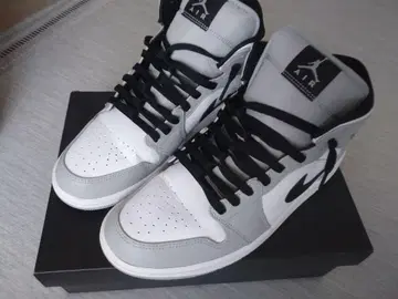 Air Jordan 하이컷 스니커즈 화이트/그레이