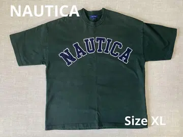 NAUTICA 다크 그린 티셔츠
