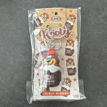 미사용 새상품 A&W 루티 루트베어 엔더 오키나와 한정 키링