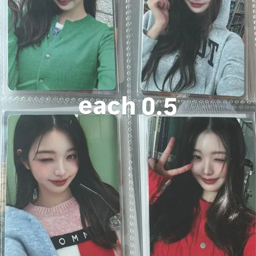 Jang Wonyoung Tommy Jeans Photocard wts on Bunjang Global Site.