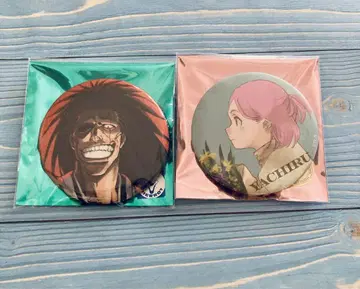 BLEACH 캔뱃지 WORLD 매트 캔뱃지 야치루, 자라키 켄파치