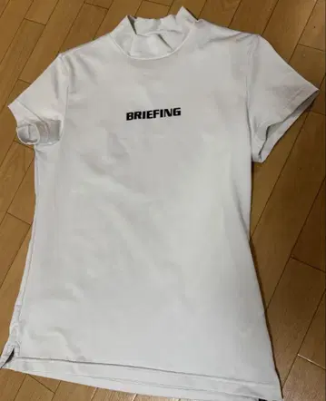 브리핑 반팔 모크넥 셔츠