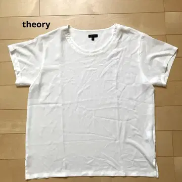 theory 화이트 반팔 셔츠 S