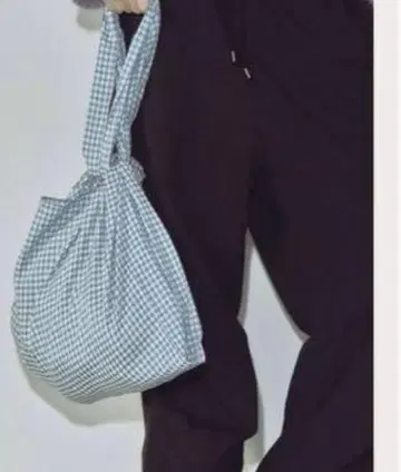 완판템 VAKT bag / CHECK BLUE 미사용 새상품