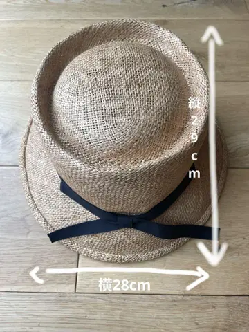 벨레타 BERRETTA 모자 마플 미디엄 브림 크로셰 L 사이즈