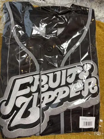 [신상품] 최애 어필 유니폼 FRUITS ZIPPER ver. 블랙