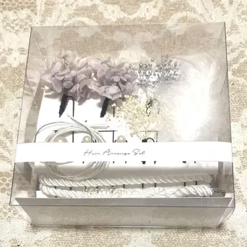 헤어 액세서리 결혼식 성인식 머리 장식