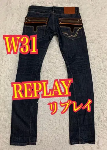 REPLAY 리플레이 데님 청바지 인디고 W31