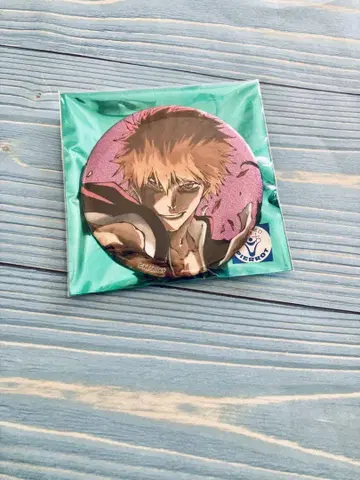 BLEACH WORLD 캔뱃지 쿠로사키 이치고