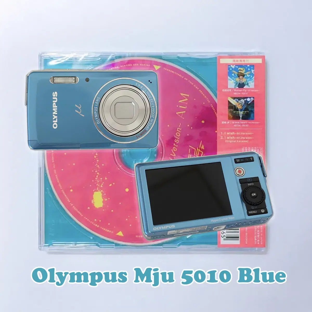 Full Box) Olympus mu 5010 Blue Olympus mu 5010 on Bunjang