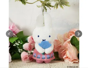 MIFFY and ROSE 마스코트 키체인 핑크