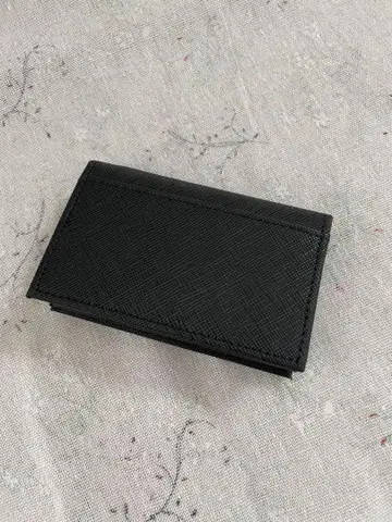 블랙 반지갑