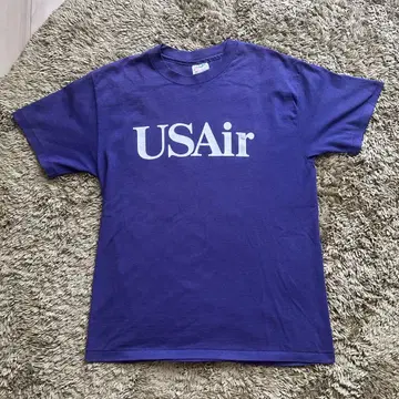 90년대 Hanes 싱글 스티치 페이드 USA 제