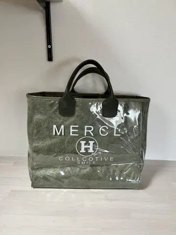 [새상품급] MERCL 올리브 그린 토트백