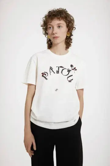 Patou 화이트 티셔츠