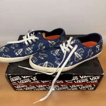 VANS 고질라 패턴 스니커즈 10.5 US