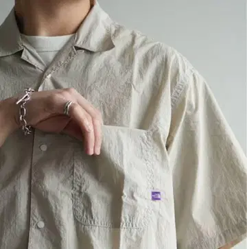 The North Face purplel 베이지 반팔 셔츠 2025!