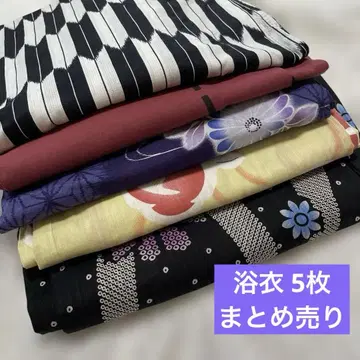 유카타 5장 묶음 판매 배송비 포함