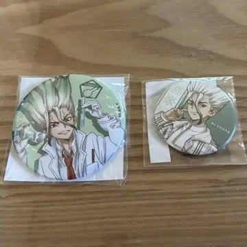 Dr.STONE 닥터 스톤 이시가미 센쿠 캔뱃지 최애 복권 동아리 활동