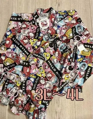 Hello kitty 진베이 3L~4L 키티