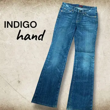 INDIGO hand 세미 플레어 청바지 USA 제작 캐주얼 멋짐 24