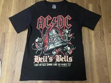 NEW TYPE SYSTEM AC/DC 티셔츠 L 사이즈