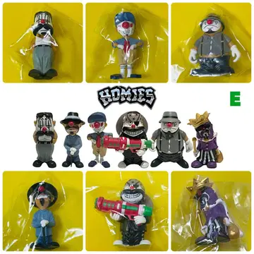 HOMIES 호미즈 크라운 피규어 아메리칸 6개 세트 No.E