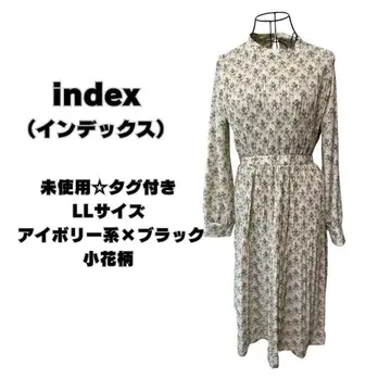 index(인덱스) 꽃무늬 원피스 미사용 택 포함 LL 사이즈