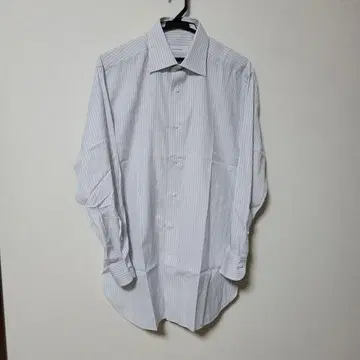 Ermenegildo Zegna 제냐 긴팔 셔츠 스트라이프 패턴