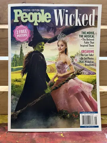 새상품 PEOPLE 특별판 [Wicked] 포스터 포함 미국 구매 위키드