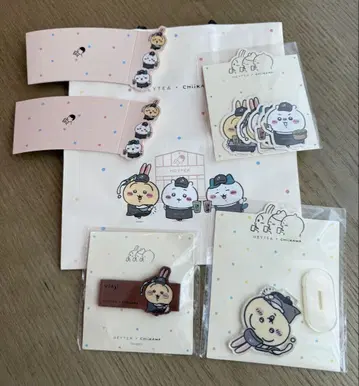 치이카와 대륙 한정 Heytea 콜라보 토끼 세트 4