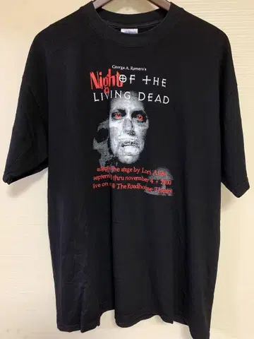 Night of the Living Dead 영화 T XL 블랙