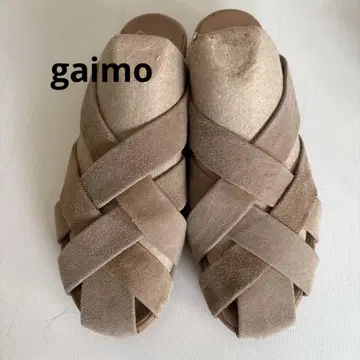 [ gaimo ] 가이모 에스파드리유 샌들 베이지 37