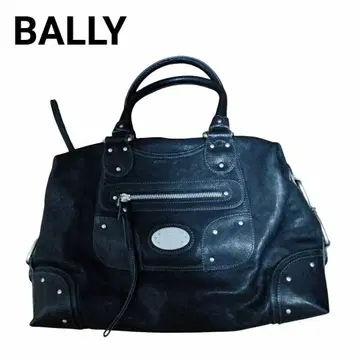 BALLY 발리 블랙 검정 핸드백 보스턴백 여행