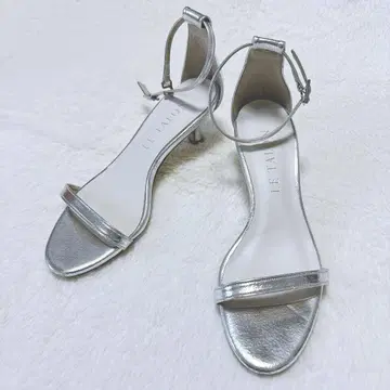 LE TALON 르탈론 샌들 호소 스트랩 샌들 실버 23cm