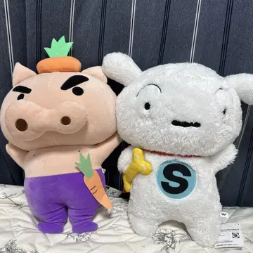 부리부리자에몽 흰둥이 봉제 인형 세트